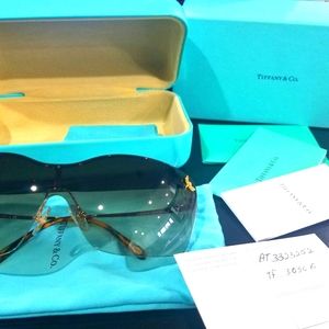 Tiffany sunglasses with gold dragonfly detail
